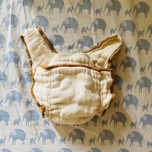5 Cloth-eez Workhorse Fitted Diapers Organic Large